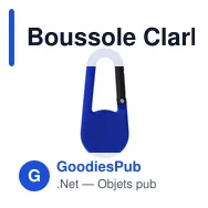 Boussole Clark - Miniature 12