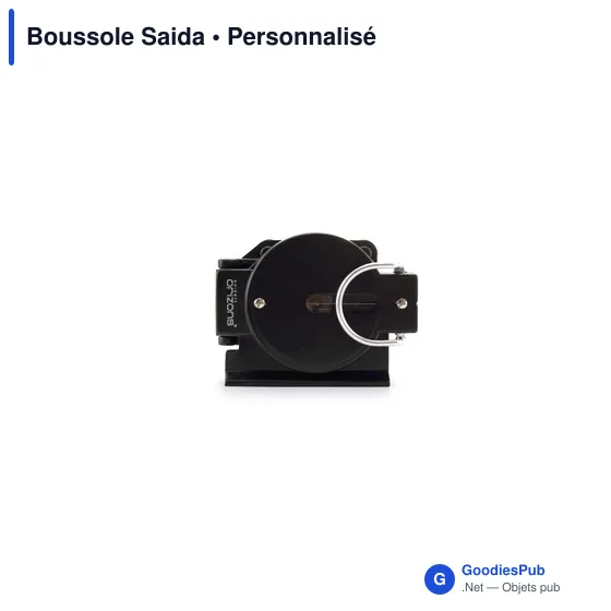 Boussole personnalisable Saida avec logo pour activités outdoor - Image 5