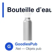 Bouteille d’eau personnalisable en inox et bambou 750 ml avec logo - Ashton - Miniature 2