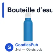 Bouteille d’eau personnalisable en inox 750 ml avec logo - Lennox - Miniature 7