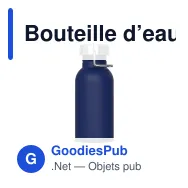 Bouteille d’eau personnalisable en inox 500 ml avec logo - Skyler - Miniature 5