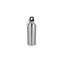 Variante Argent - Gourde personnalisable en acier inoxydable recyclé 500 ml avec logo - Simple paroi