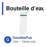 Bouteille d’eau personnalisable en R-PET 600 ml avec logo - Avery - Miniature 5