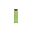 Variante Transparent Vert clair - Bouteille personnalisable 650 ml en verre recyclé avec logo - InSideOut ReuuZ