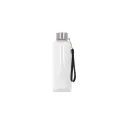 Variante Transparent Noir - Bouteille d’eau personnalisable en R-PET 500 ml avec logo - Jude