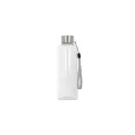Variante Transparent Gris - Bouteille d’eau personnalisable en R-PET 500 ml avec logo - Jude