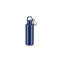 Variante Bleu foncé - Bouteille d'eau personnalisable 500 ml en R-PET coloré avec logo - Nina