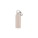 Variante Taupe - Bouteille d'eau personnalisable 500 ml en R-PET coloré avec logo - Nina