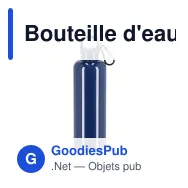 Bouteille d'eau personnalisable 750 ml en R-PET coloré avec logo - Nina - Miniature 9