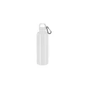 Variante Blanc - Bouteille d'eau personnalisable 750 ml en R-PET coloré avec logo - Nina