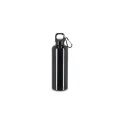 Variante Noir - Bouteille d'eau personnalisable 750 ml en R-PET coloré avec logo - Nina