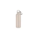 Variante Taupe - Bouteille d'eau personnalisable 750 ml en R-PET coloré avec logo - Nina