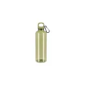 Variante Trans. olive green - Bouteille d'eau personnalisable 750 ml en R-PET transparent avec logo - Noa