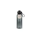Variante Transparent Noir - Bouteille d'eau personnalisable 600 ml en R-PET avec logo - Sagaform Ture
