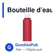 Bouteille d’eau personnalisable en inox 750 ml avec logo - Skyler - Miniature 6