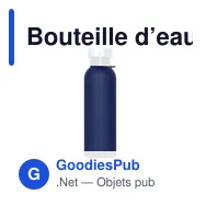 Bouteille d’eau personnalisable en inox 750 ml avec logo - Skyler - Miniature 7