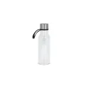 Variante Noir - Bouteille d’eau personnalisable en R-PET 600 ml avec logo - Tatum