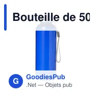 Bouteille de 500 ml en plastique Tritan Marcel - Miniature 1