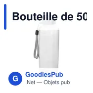 Bouteille de 500 ml en plastique Tritan Marcel - Miniature 4