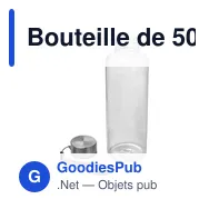 Bouteille de 500 ml en plastique Tritan Marcel - Miniature 5