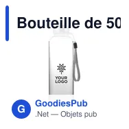 Bouteille de 500 ml en plastique Tritan Marcel - Miniature 6