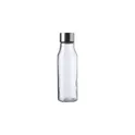 Variante naturel - Bouteille personnalisable en verre et acier inoxydable Andrei avec logo