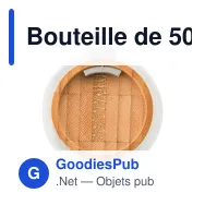 Bouteille de 500 ml en verre Marc - Miniature 4