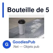 Bouteille de 510 ml BrandCharger Posh Café - Miniature 14