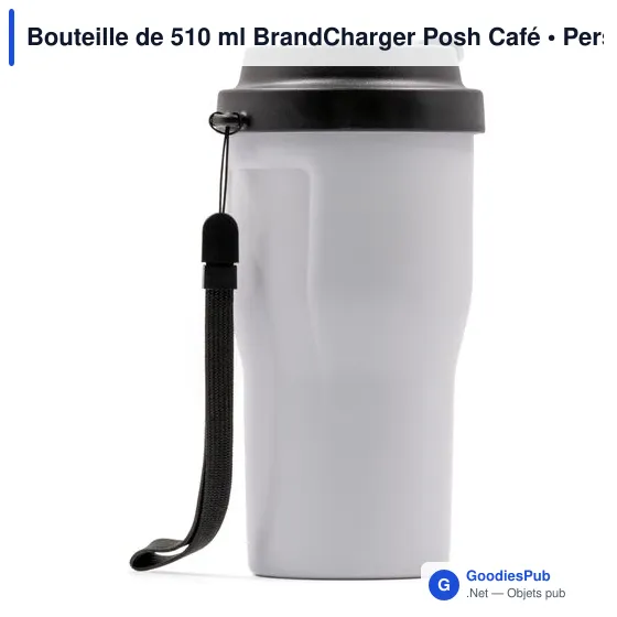 Bouteille de 510 ml BrandCharger Posh Café - Image 3