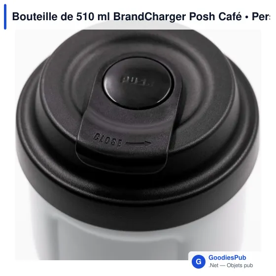 Bouteille de 510 ml BrandCharger Posh Café - Image 4