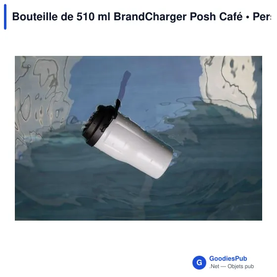 Bouteille de 510 ml BrandCharger Posh Café - Image 6