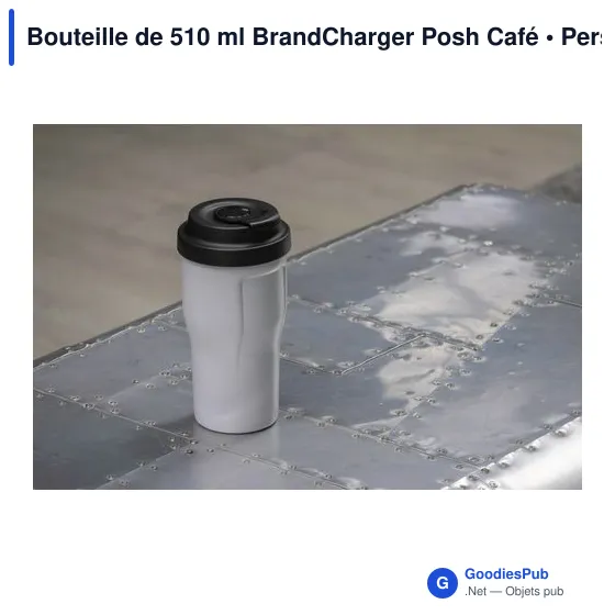 Bouteille de 510 ml BrandCharger Posh Café - Image 7