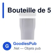 Bouteille de 510 ml BrandCharger Posh Café - Miniature 8