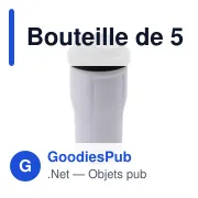 Bouteille de 510 ml BrandCharger Posh Café - Miniature 9