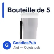 Bouteille de 510 ml BrandCharger Posh Café - Miniature 10