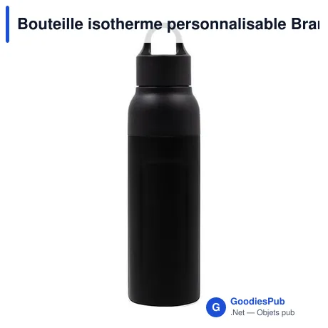 Bouteille isotherme personnalisable BrandCharger Posh Flo avec logo