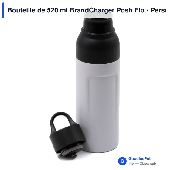 Bouteille de 520 ml BrandCharger Posh Flo - Image 1