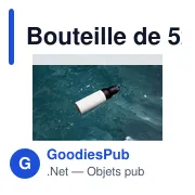 Bouteille de 520 ml BrandCharger Posh Flo - Miniature 20