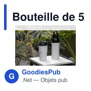 Bouteille de 520 ml BrandCharger Posh Flo - Miniature 8