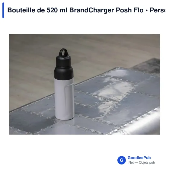 Bouteille de 520 ml BrandCharger Posh Flo - Image 10
