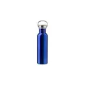 Variante bleu - Bouteille personnalisable en acier inoxydable 700 ml avec logo - Poppy