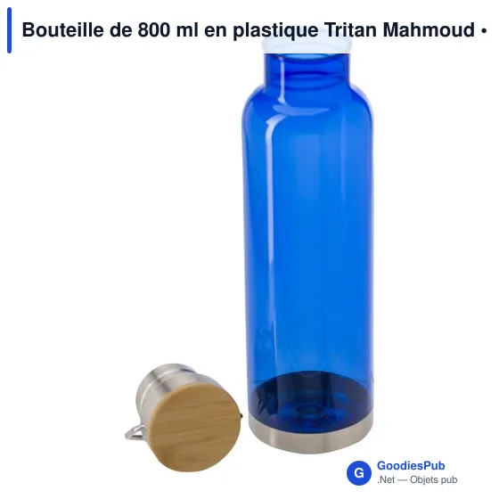 Bouteille personnalisable en plastique Tritan 800 ml avec logo - Image 4