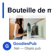 Bouteille de motivation 1000 ml Air Gifts | Kayleigh - Miniature 2
