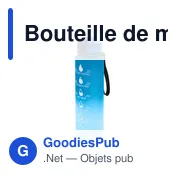 Bouteille de motivation 1000 ml Air Gifts | Kayleigh - Miniature 3