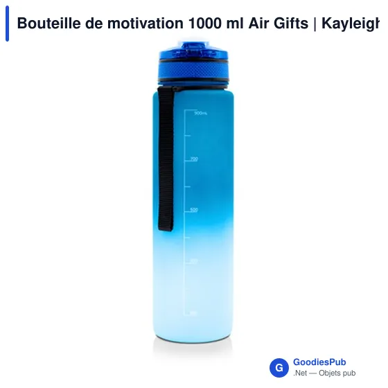 Bouteille de motivation 1000 ml Air Gifts | Kayleigh - Image 6