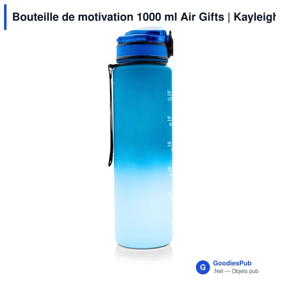 Bouteille de motivation 1000 ml Air Gifts | Kayleigh - Image 8