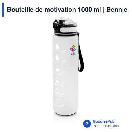 Bouteille de motivation 1000 ml | Bennie