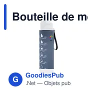 Bouteille de motivation 1000 ml | Bennie - Miniature 12