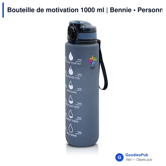 Bouteille de motivation 1000 ml | Bennie - Image 12