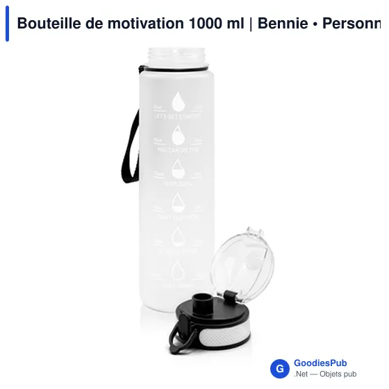 Bouteille de motivation 1000 ml | Bennie - Image 4